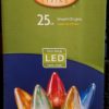 25 LED C9 Christmas Lights Multi Color